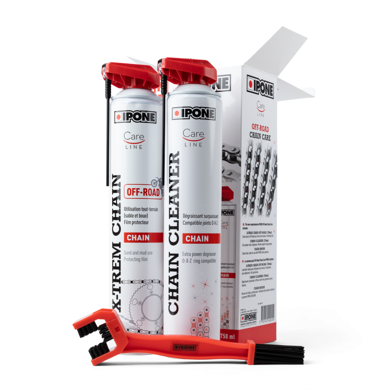 Kit komplett intretinere lant motorkerékpár IPONE - ROAD CHAIN PACK
